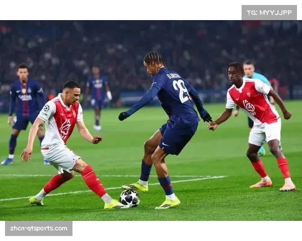 巴黎圣日耳曼1-1战平摩纳哥，联赛领先优势缩水至5分